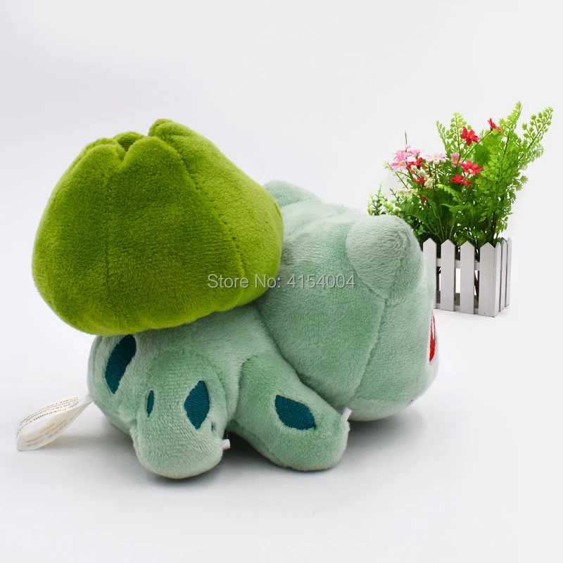 12 см аниме Peluche мультфильм кукла стиль Bulbasaur мягкие плюшевые мультфильм куклы отличный рождественский подарок игрушка для детей