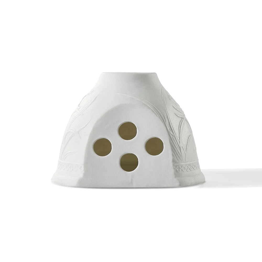Conduziu a Luz da Noite em Casa Interior da ue Nordic Simples Cerâmica Branca - Eua Plug Iluminação Bebê Sono Leve Romântico Presente Fragrância Lâmpada no 24 UE EUA plug iluminação bebê sono leve
