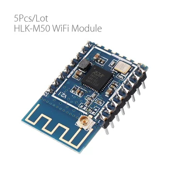 

5pcs/lot HLK-M50 RDA5981 Serial Port Wireless WIFI Transparent Transmission Module Secondary Development Voice Remote Control
