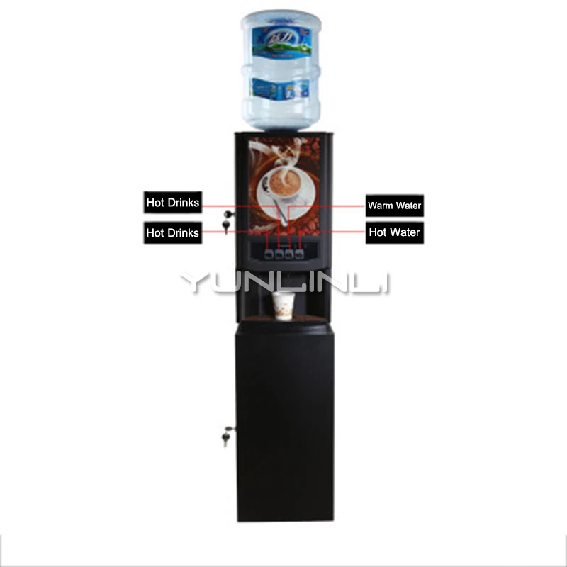 YUNLINLI Commercial Coffee Machine Coffee Grinder Beverage Machine Instant Coffee Maker Milk Tea SC7902w2