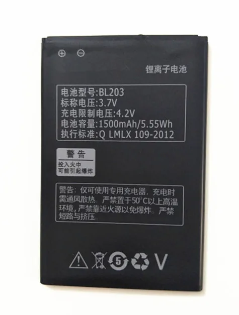 New Replacement Rechargeable BL203 Battery for Lenovo A278T A365E A308T A369 A66 A318T A385E | Мобильные телефоны и