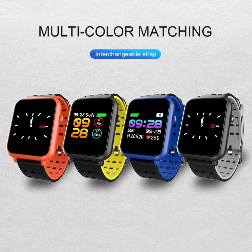 

Q8 Mini Smart Band Watch 1.2 inch Blood Pressure Heart Rate Monitor Smart Bracelet Sleep Fitness Tracker for Android IOS phones