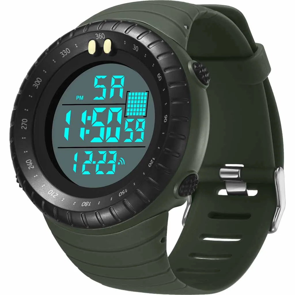 New Arrival Men Watch Digital Wristwatches Multi Function Mountaineering Waterproof Luminous Men's Electronic Watch M1