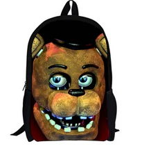 16 Inch Anime Five Nights At Freddys Kids Backpacks For Teenagers Boys Girls School Bags Children Mochila Gift