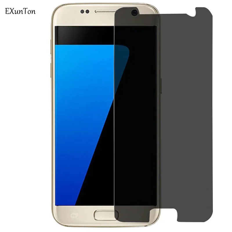 EXUNTON для Samsung Galaxy S7 S6 S5 S4 S3 2.5D Закаленное стекло защиты экрана с антибликовым