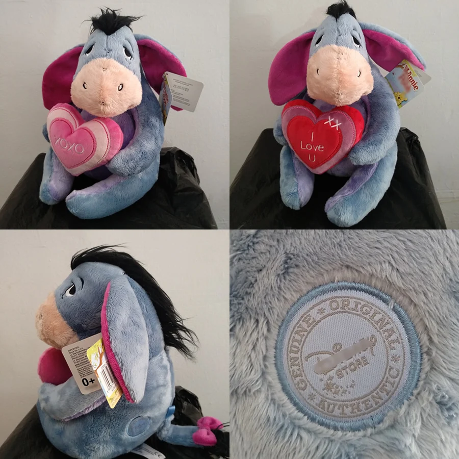 Sitting height 28cm 2 styles Eeyore Donkey Stuffed animals plush toy