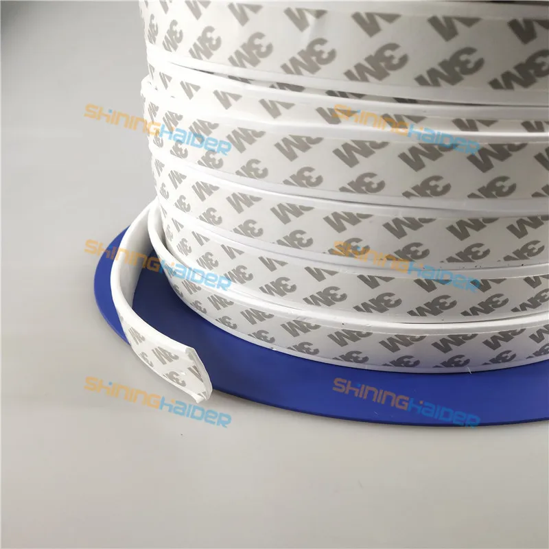 

1-30m thickness 1.5-5mm white self-adhesive teflon foaming sealing strip PTFE sealing strip polytef Teflon sponge strips