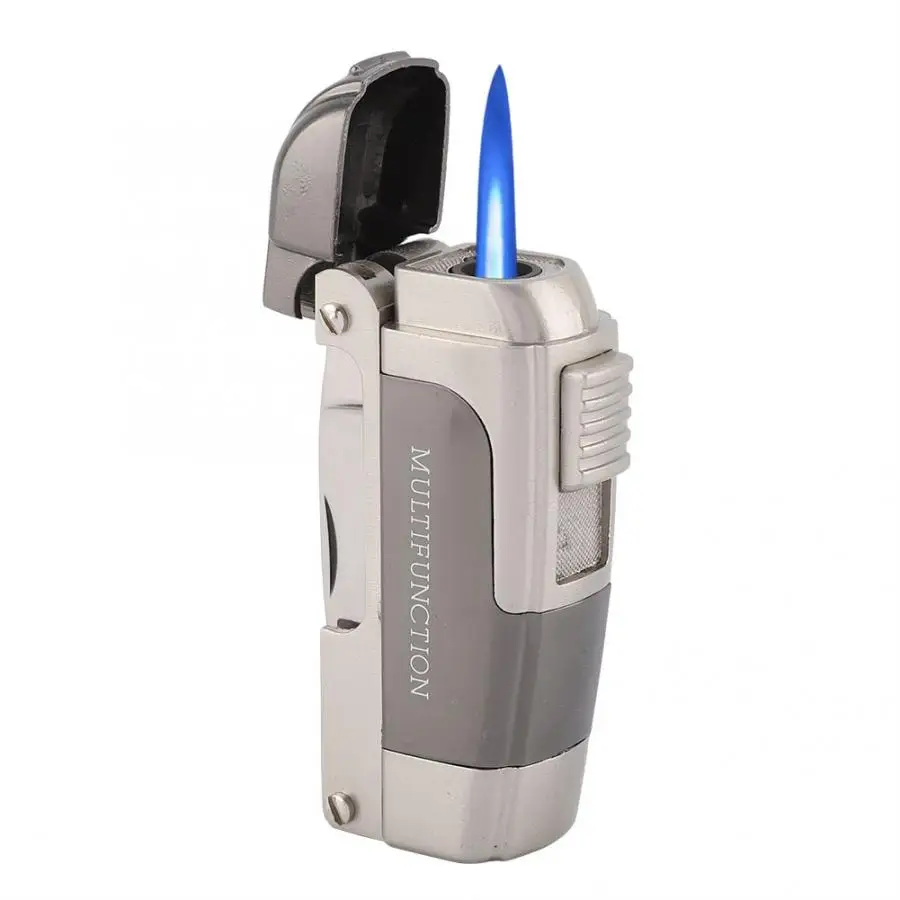 

Smoking Multifunctional Winproof Cigarette Lighter Metal Smoking Lighter With Bottle Opener Lighter Windproof Arc Plasma Lighter