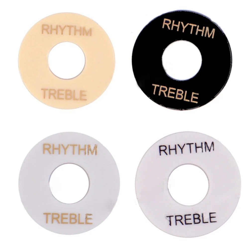 

Switch Surround Plate for Guitar Accessories Electric Guitar Pickup Toggle Rythm/Treble Ring Selector Switch Surround