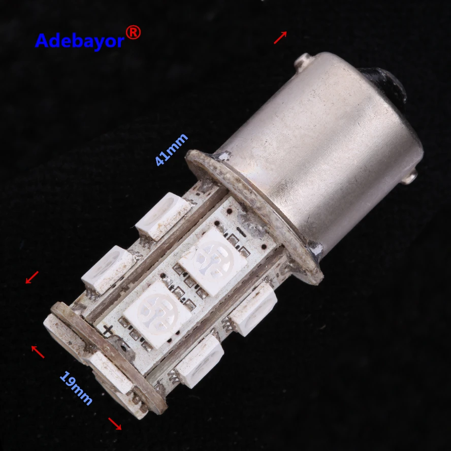 1 шт. 1156 R10W BA15S 245 P21W светодиодный 5050 SMD белый автомобильный сигнал поворота Стоп