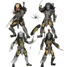 Neca avp alienígena vs predador mascarado cicatriz predador celta figura chopper cicatriz predador figuras de ação brinquedos coleção modelo 18cm