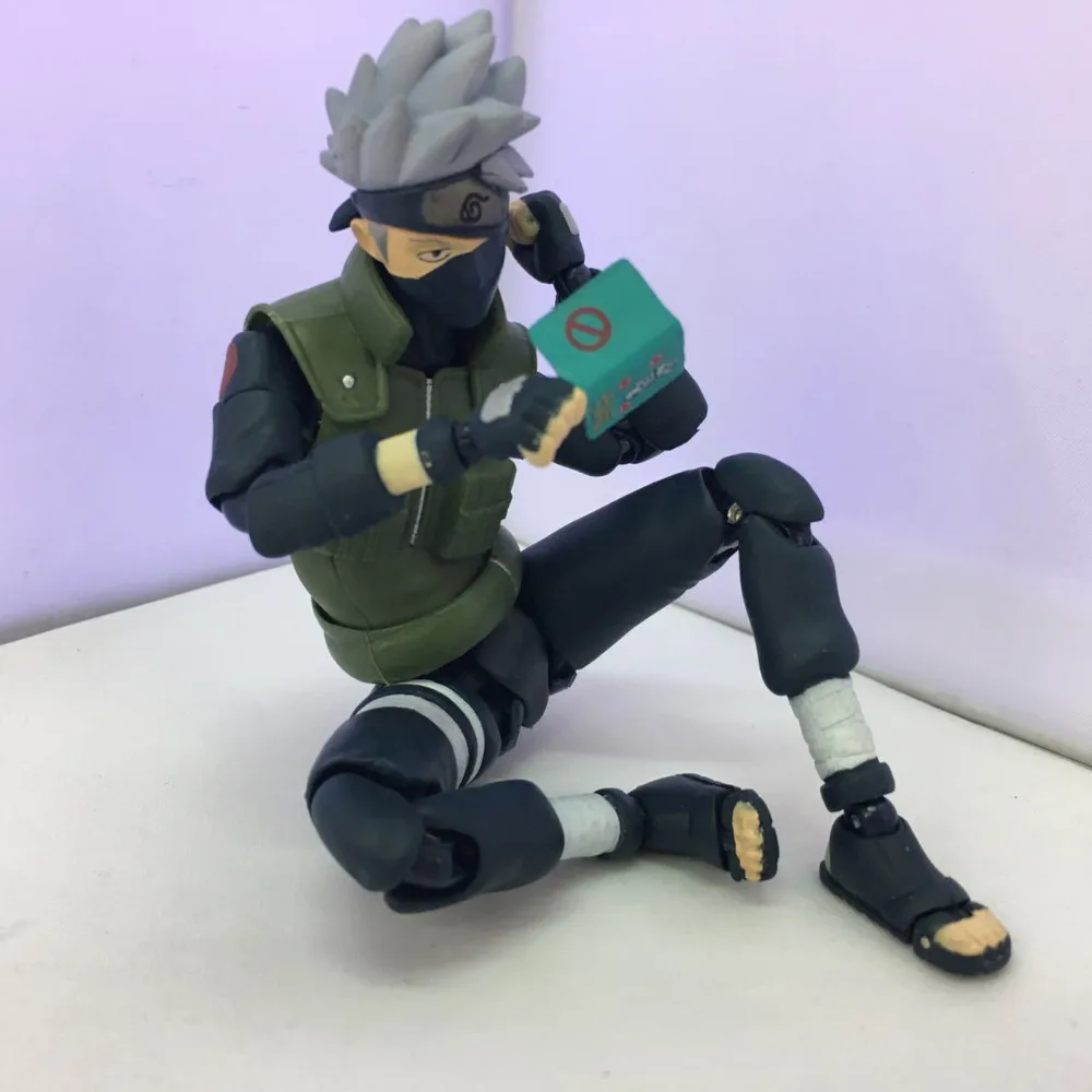 Какаши фигурка СВЧ Figuarts Наруто Коллекционные Фигурки игрушки S. H Figuarts фигурка Какаши