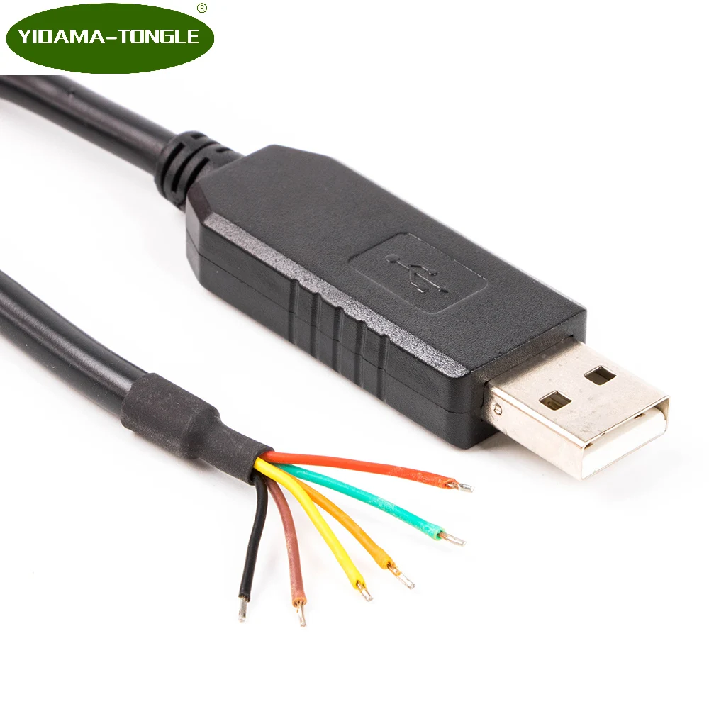 USB RS232 адаптер к проводу Концевой Кабель FTDI чипсет выходной кабель