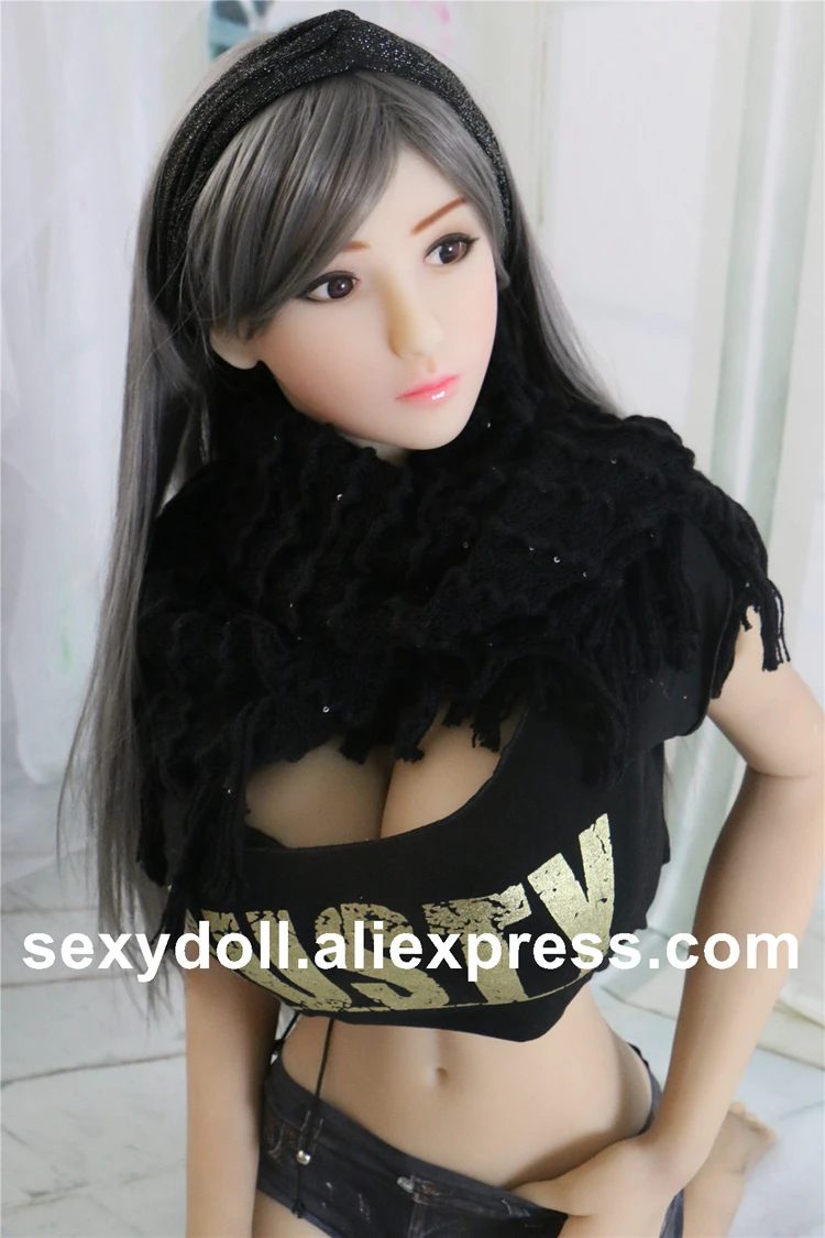 Full body Japanese silicone love sex doll adult sexy mature women for men (2)