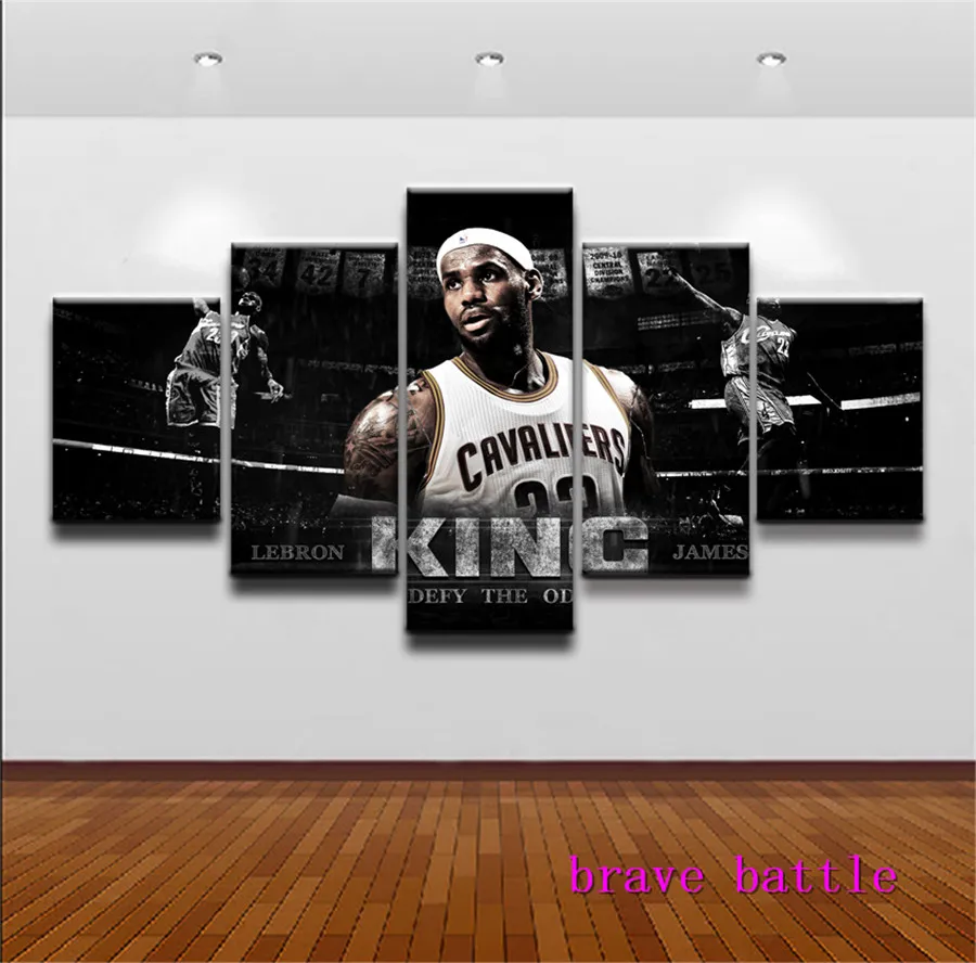 LeBron James LBJ Basketball Star Wall Poster 24x24/'/' L27