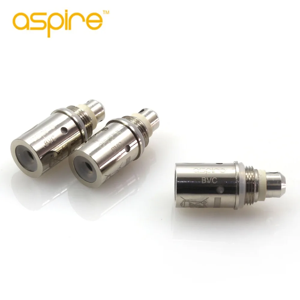Aspire BVC Катушки Электронная Сигарета Vap Пера Распылитель Бак 1.6Ohm 1.8Ohm 2.1Ohm