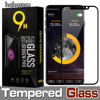 

1000pcs Printing Hard Edge 9H Tempered Glass For iPhone 11 Pro Max XS XR X 8 7 6 6S Plus Screen Protector Film With Package