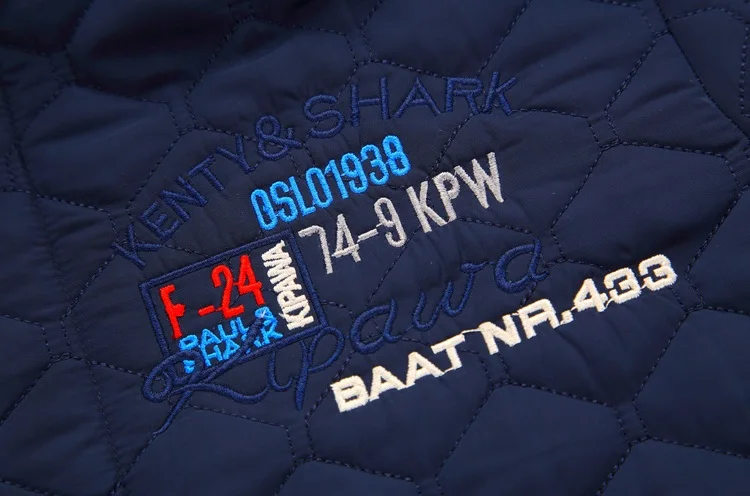 Большой Размеры M-4XL Kenty Акула весна и осенняя куртка Для мужчин хлопковая стеганая куртка хлопковая удобная куртка Для мужчин 88932