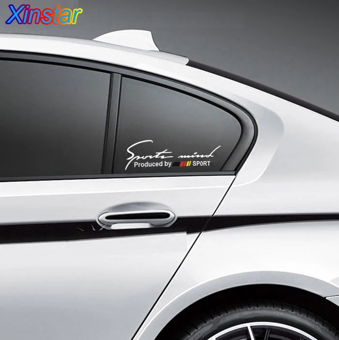 

2pcs car windows sticker for Mercedes Benz AMG w117 cla45 w205 c63 w212 e63 w207w213 w176 a45 x156 gla45