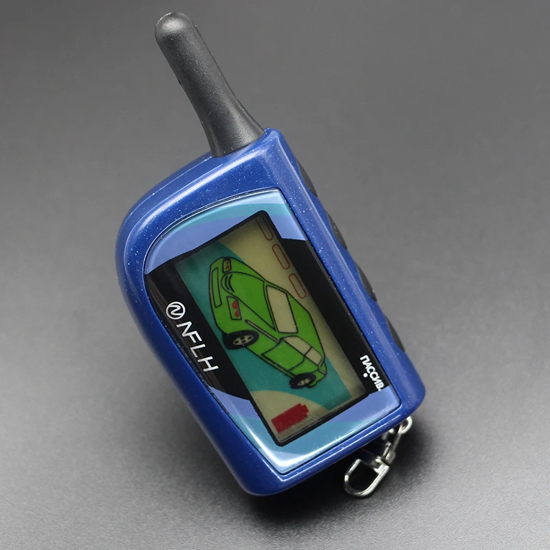 New MIV keychain for scher-khan magicar IV Lcd remote controller two way car alarm system | Автомобили и мотоциклы