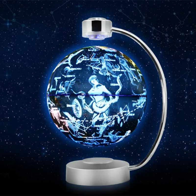 Touch Maglev Floating Earth Globe Table Lamp with World ...