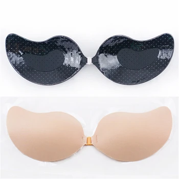 

Women Breathable Self Adhesive Push Up Bra Silicone Invisible Bra Cup A B C D