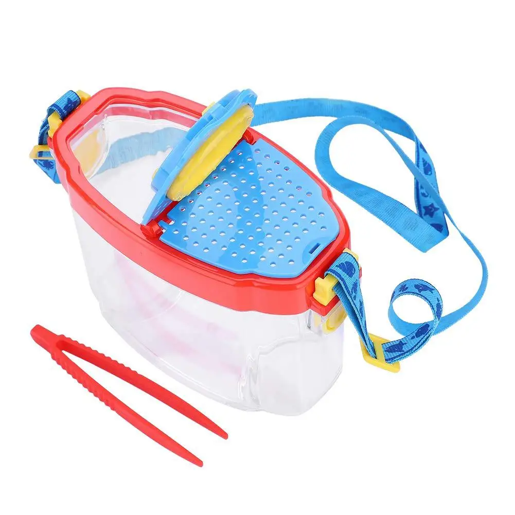 

Portable 4.5X HD Magnifier Bug Insect Viewer with Tweezers Kids Observation Toy