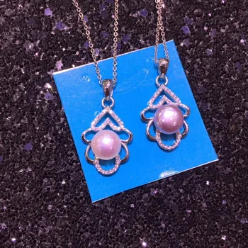 

Pendant Mounts, Pendant Findings Settings Jewelry Parts Fittings Accessories for Pearls, Corals, Jade Beads, Stones