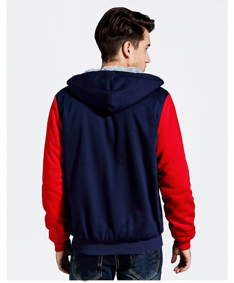 Мужская куртка большого размера 7XL 8XL 9XL 10XL осенняя и зимняя толстовка с длинными рукавами на молнии утепленная Флисовая теплая синяя красная цветная matc