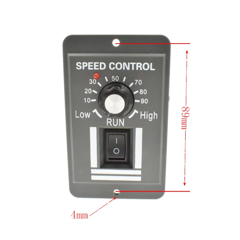 GYTB 12V 24V 36V 48V 6A Dc Motor Speed Controller Adjustable Reducer Control Switch with Shell