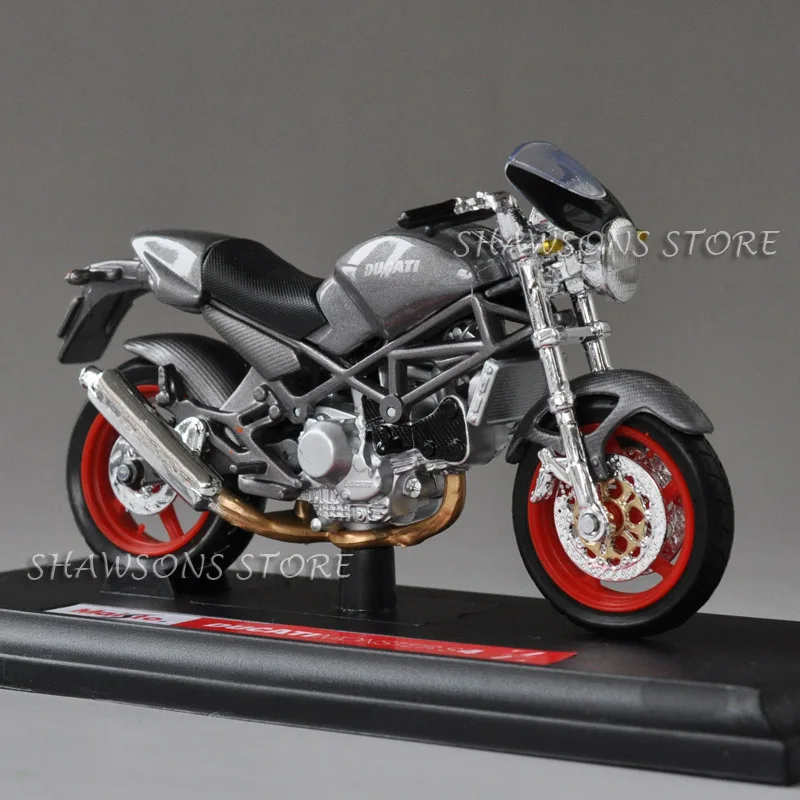 Литые игрушечные модели Maisto 1:18 Ducati Monster S4 уличный велосипед миниатюрная копия мотоцикла