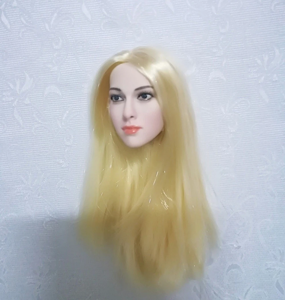 1/6 Headplay рисунок головы модель девушка Глава Sculpt светлые волосы Глава sculpt 12 "фигурку Коллекция игрушки куклы подарок