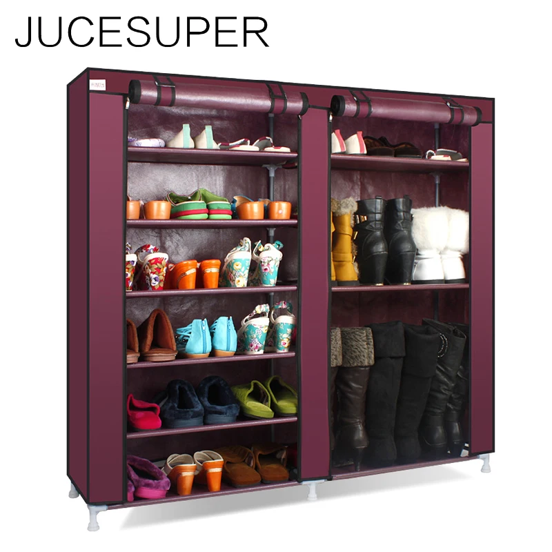 

Household Storage Assembly Multi-Layer Shoe Rack Large Capacity Shoe Organizer Dustproof Reinforcement Shoe Storage Racks