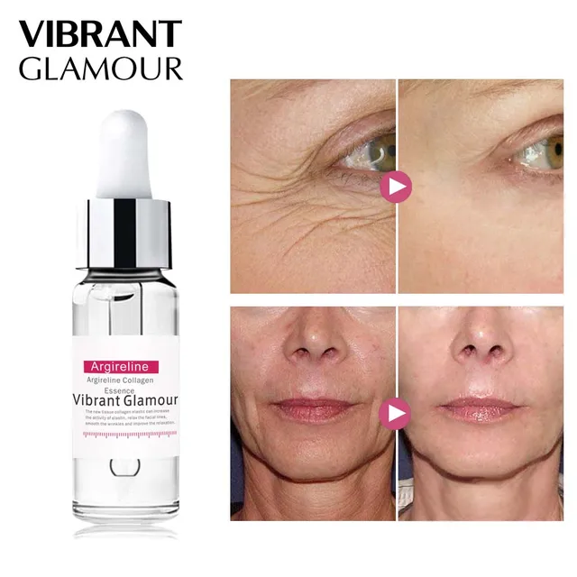Collagen Six Peptides Serum Repair Concentrate Rejuvenation Anti Wrinkle Anti Aging Essence Lift Firming Liquid Face Skin Care