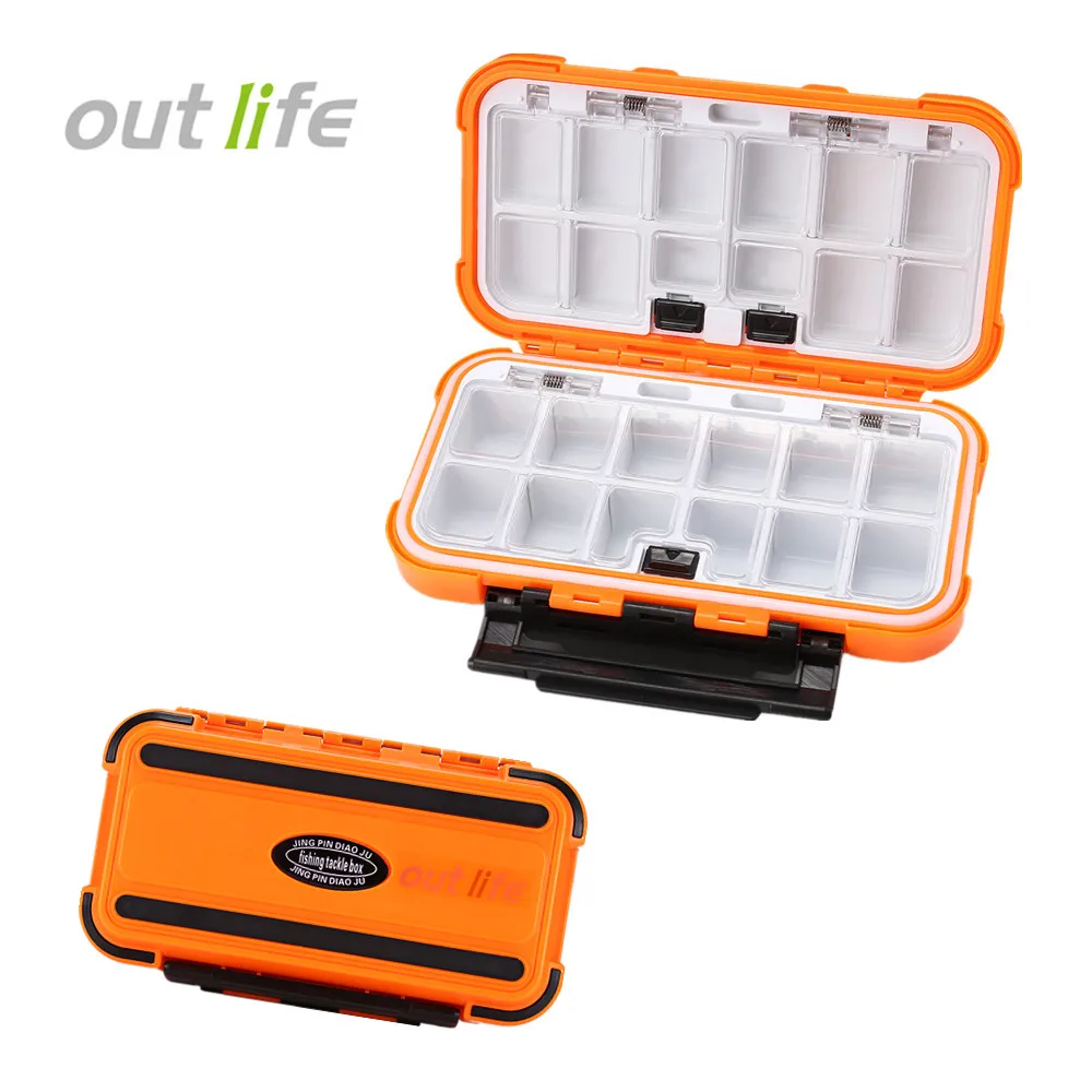 Outlife Waterproof Carp Fishing Tackle Boxes Fishing Lure Bait Hook