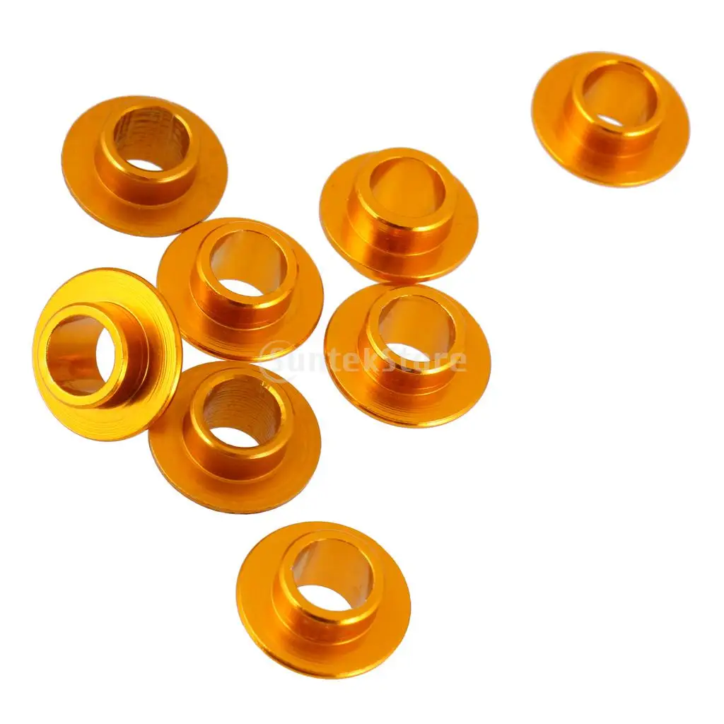 

Gold Skating Flying Spacer Bushing Inline Roller Skates Bearing Sleeve Set