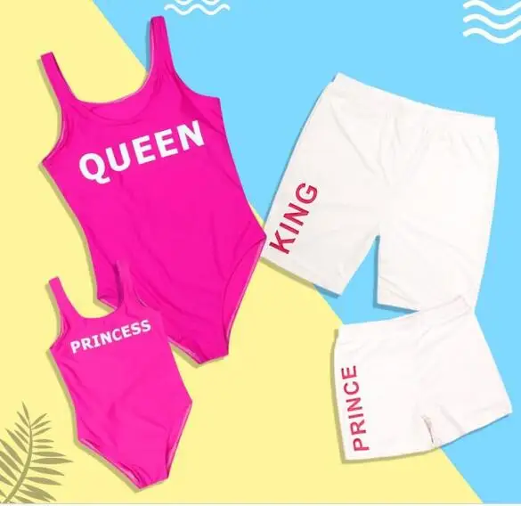 Семейные комплекты Плавание одежда наряды выглядят для мамы и дочки бикини Плавание костюмы отец сын Плавание шорты мама папа и я пляжная одежда - Цвет: Лаванда