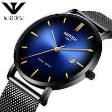 NIBOSI 2019 Women's Watches Stainless Steel Bracelet Reloj Mujer Casual Ladies Wrist Watch For Woman Wrist Women's Watches Clock