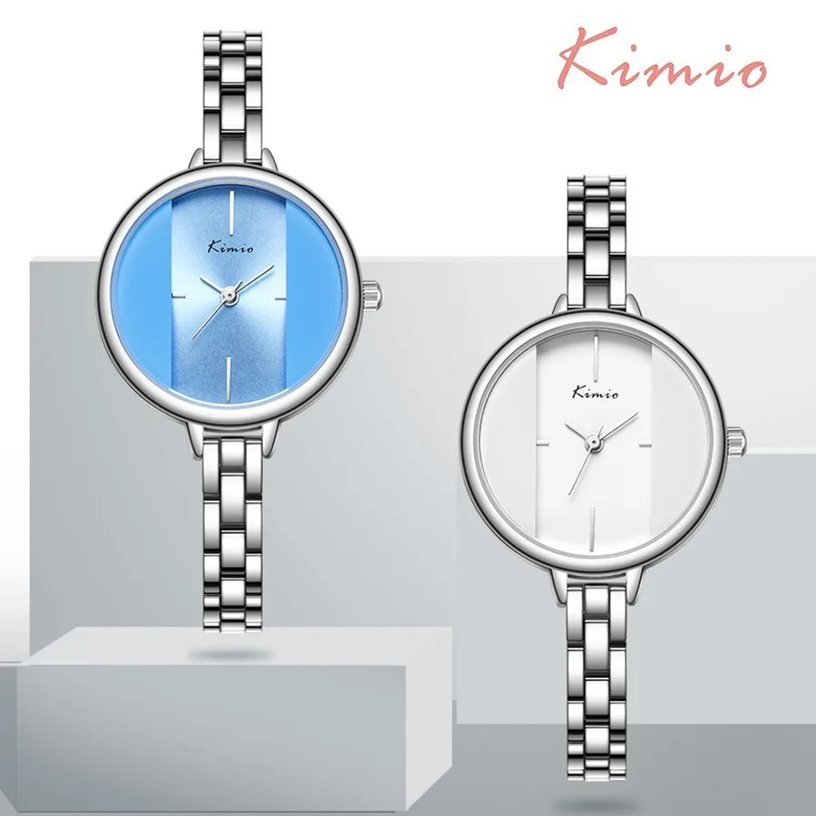 KIMIO Colorful Girl Silver Watch Women Fashion Quartz Metal Watch Bracelets Lady Watch For Woman Luxury Dress Female Wristwatch KIMIO Colorful Girl Silver Watch Women Fashion Quartz Metal Watch Bracelets Lady Watch For Woman Luxury Dress Female Wristwatch
