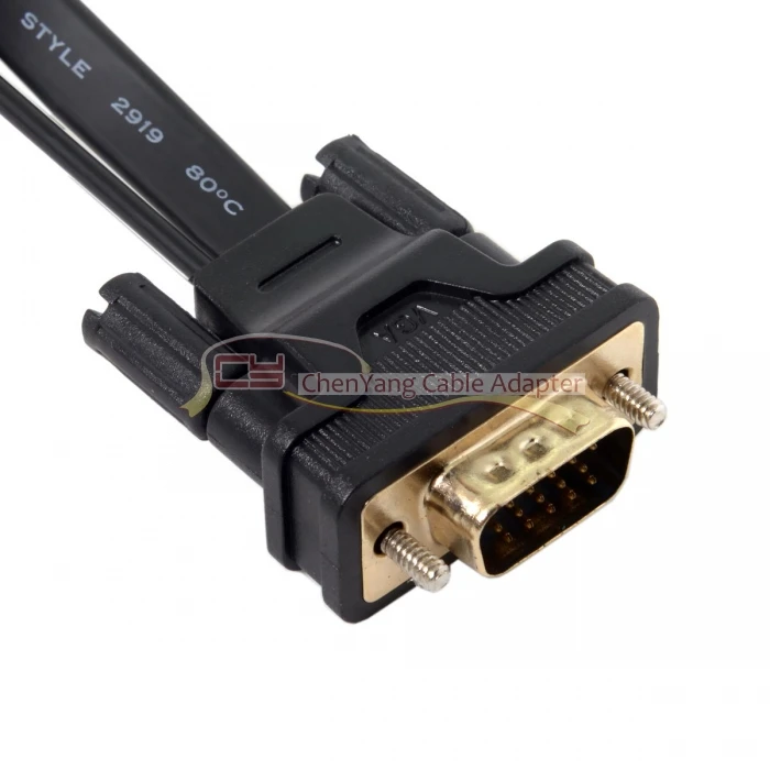 CableCC VGA/Аудио/HDMI/DVI 4in1 к VGA Dongle адаптер многопортовый сплиттер конвертер для HDTV PC мониторы проектор