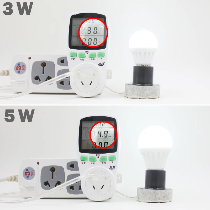 Светодиодная лампа SMD 2835/5730 220 В 3 Вт 5 7 9 18 28 E27 для дома гостиной ночник Потолочная