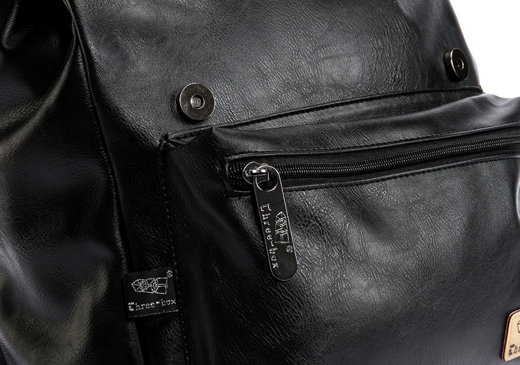 Популярный брендовый мужской рюкзак большой емкости, Подростковая Студенческая сумка для ноутбука, мужской рюкзак для путешествий, высококачественный кожаный винтажный Рюкзак Mochila