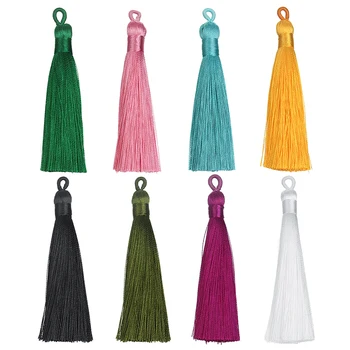 

Xinyao 10pcs/lot 90mm Long Cotton Silk Fringe Jewelry Accessories for DIY Necklaces Bracelets Earrings Jewelry Making Supplies