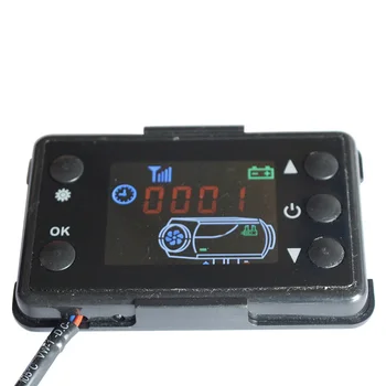 

Universal Car LCD Monitor Parking Heater Switch Auto Vehicle Track Air Heater