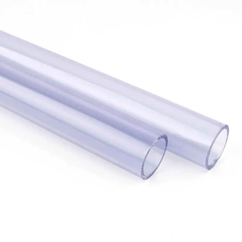 

2pcs/lot Outer Dia 20 25mm PVC Pipe 50cm Length Aquarium Fish Tank Transparent Hard Tube Garden Irrigation Water Supply Fittings