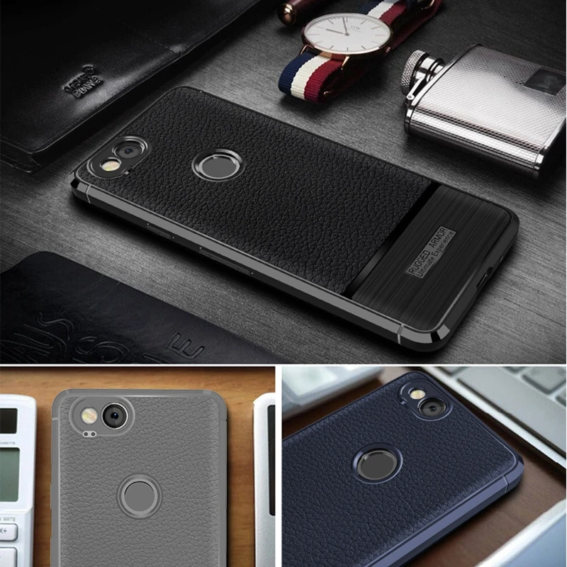 

For Google Pixel 2 Cover Google Pixel 3 XL Case Google Pixel2 XL Premium Original Silicone Leather Coated Protective Soft Shell