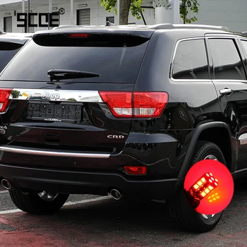 

For Jeep Grand Cherokee 3 Patriot Wrangler 3 SCOE 2 x Super Bright Brake Lamp Stop Light Bulb Car Styling