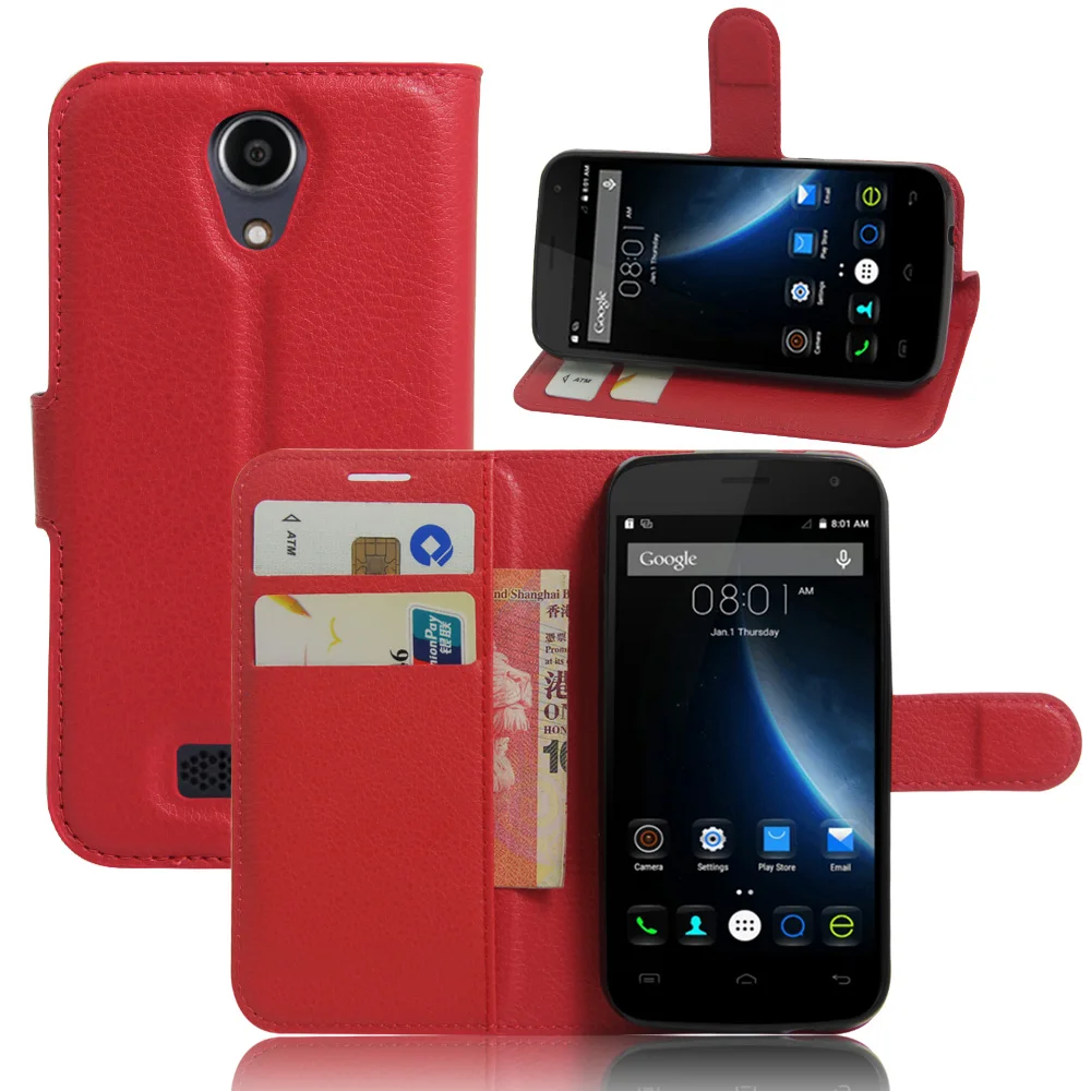 

YINGHUI PU Leather Flip Case For Doogee X3 4.5'' Protective Cell Phone Fundas Case Cover For Doogee X 3 Wallet Style With Stand