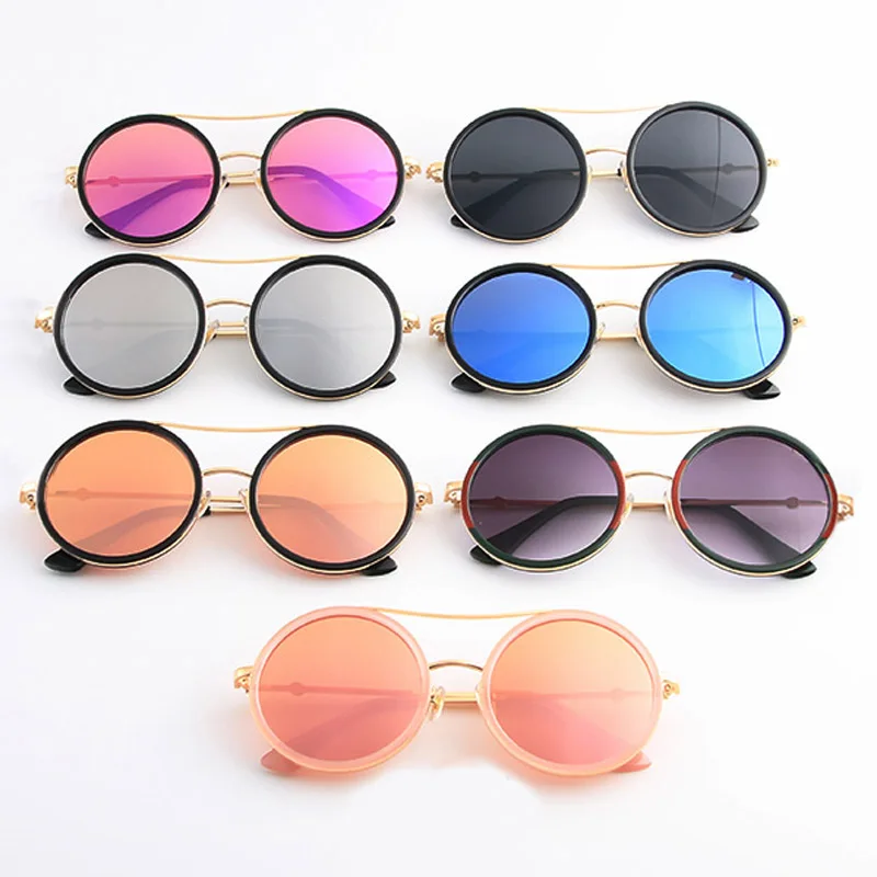 SIMPRECT Vintage Round Sunglasses Women 2020 Retro Luxury Brand Designer Sun Glasses High Quality Shades For Women|Женские