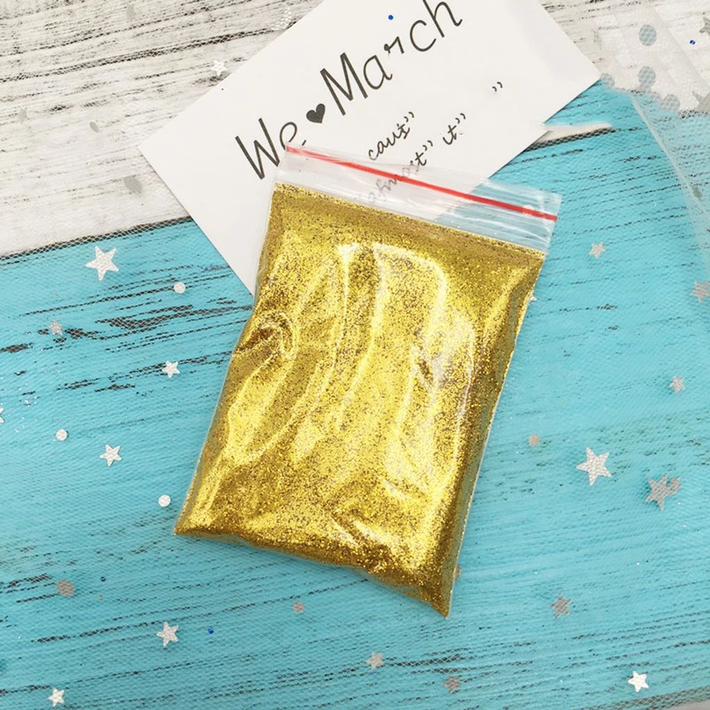 

25g Bulk Packs Colorful Glitter Nails Art Dust Body Crafts Pigment Powder DIY Fingernail Tool